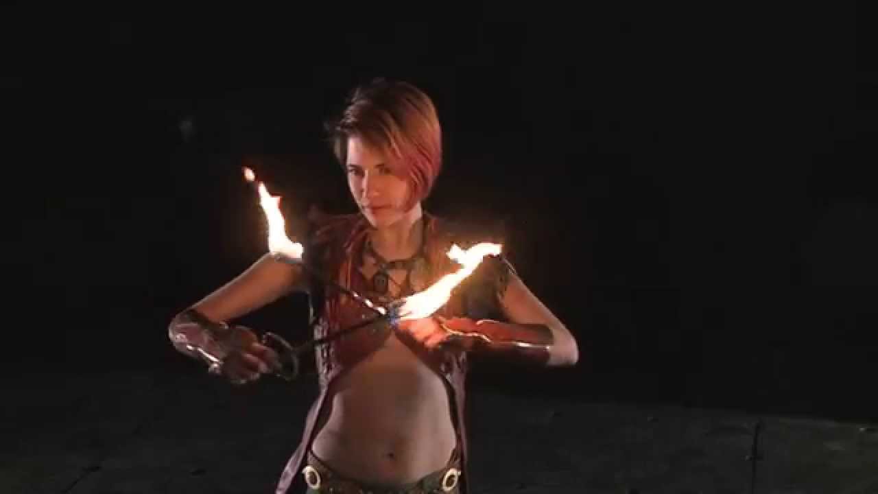 Tara McManus Fire eater extraordinaire!