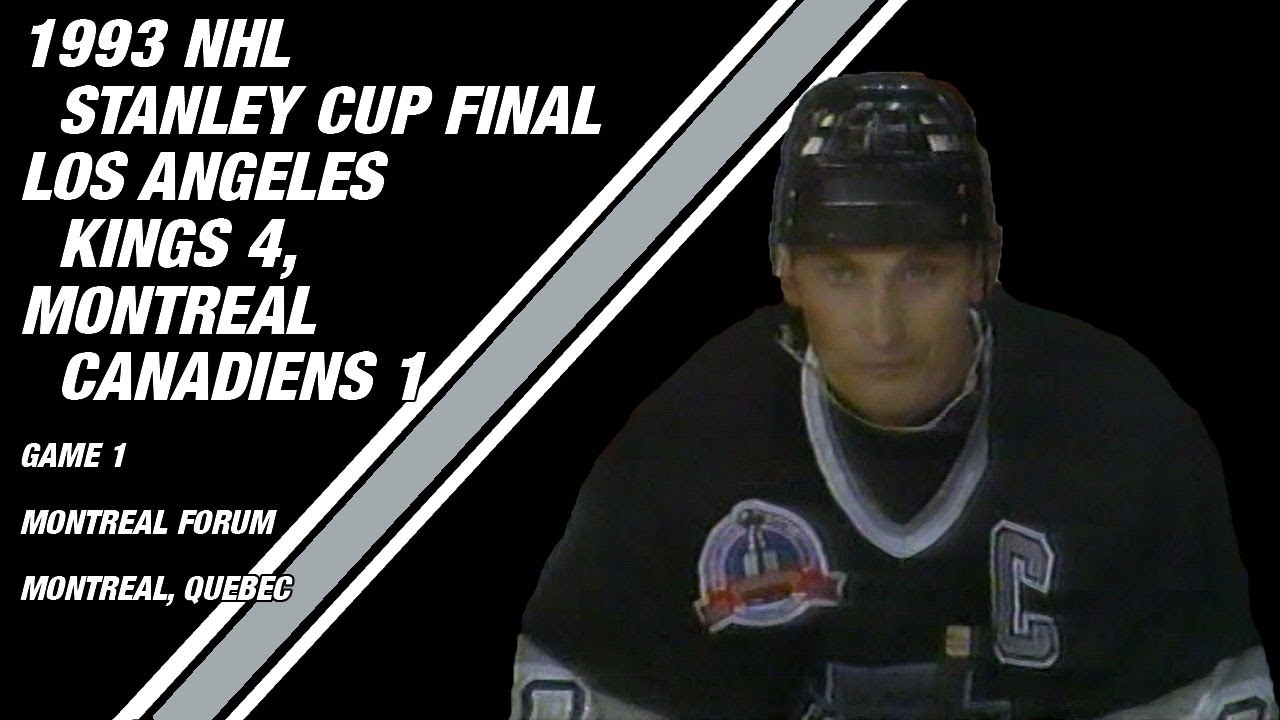 Los Angeles Kings at Montreal Canadiens: Game 1, 1993 Stanley Cup Final