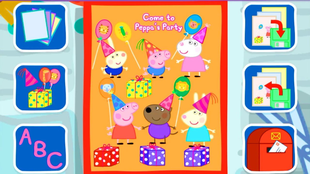 Peppa pig Party Time Compilation All Gameplay