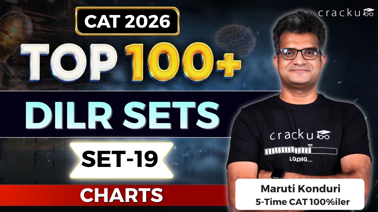 CAT 2026: Set #19 - Charts | Daily Free CAT 2026 DILR Practice Sets