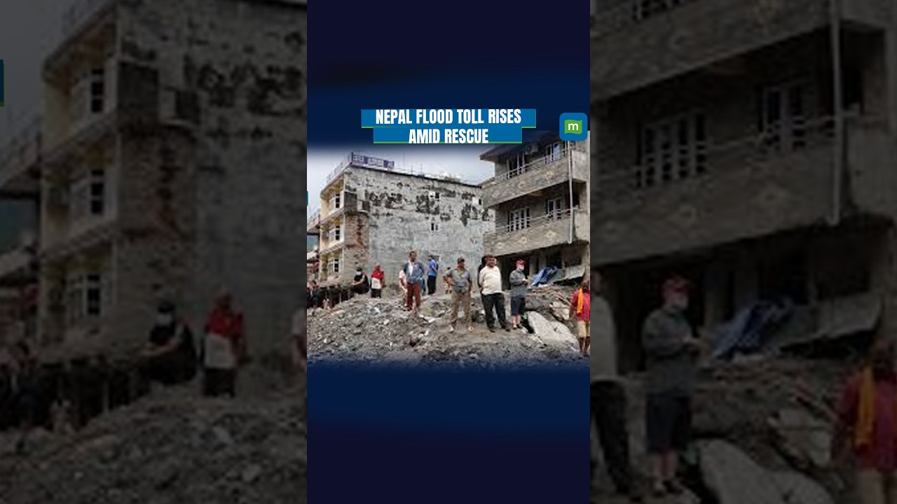 Nepal Flood Toll Rises To Hits 1,093, Towns Wiped Out Near China Border