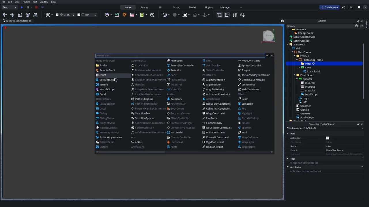 JAK ZROBIĆ ADOBE W ROBLOX STUDIO? #2