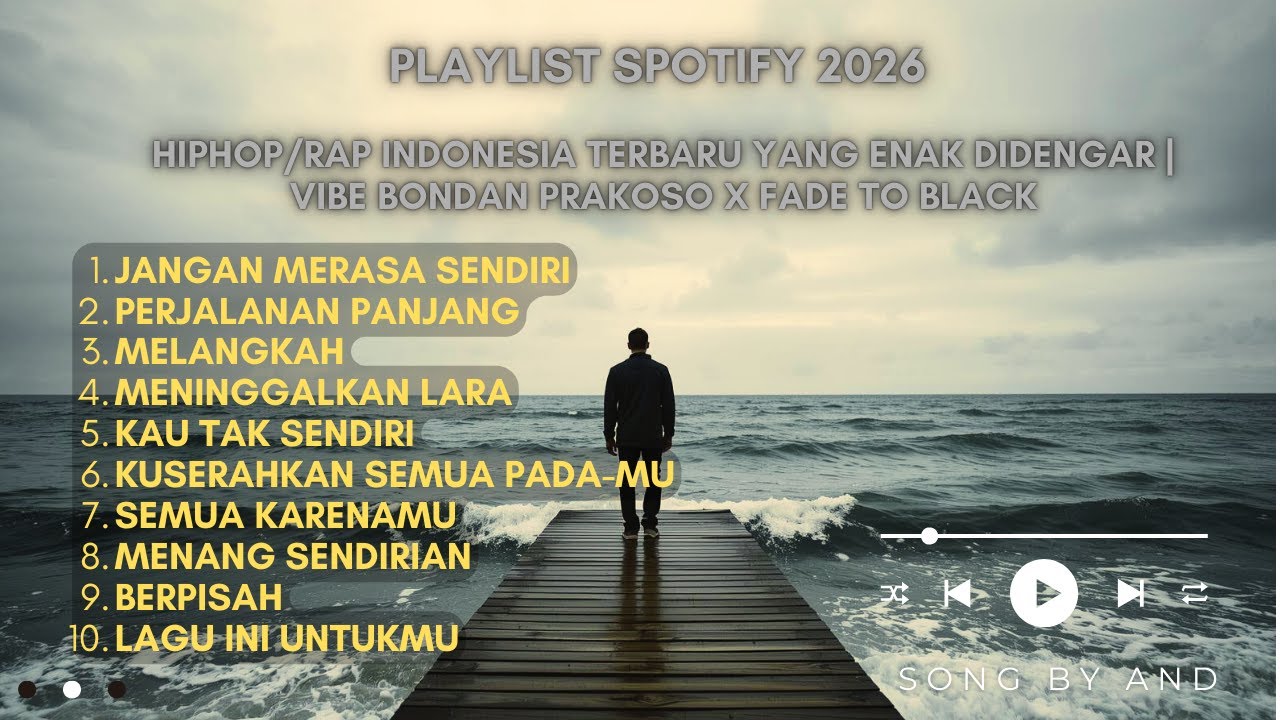 Playlist Lagu Hiphop Rap Indonesia Terbaru 2026 – Vibe Bondan Prakoso x Fade2Black
