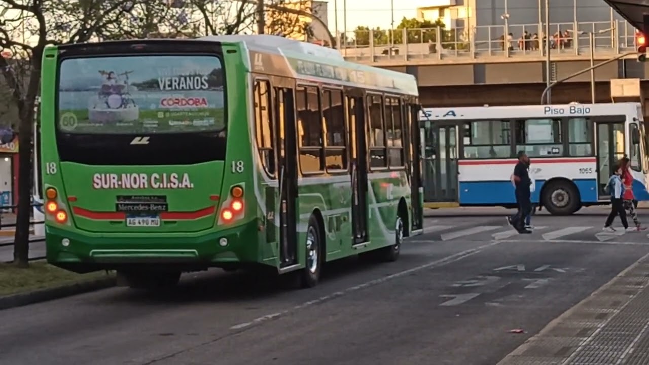 LÍNEA 128 colectivo Y LÍNEA 15 Ugarte El nuevo pasá Pompeya 