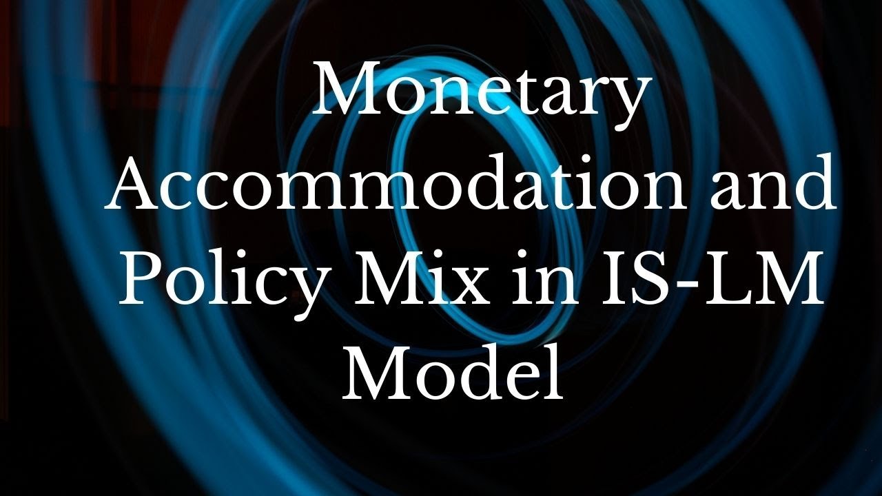 Policy Mix in IS-LM model #macroeconomics, #islm, #monetaryaccommodation, #economics,