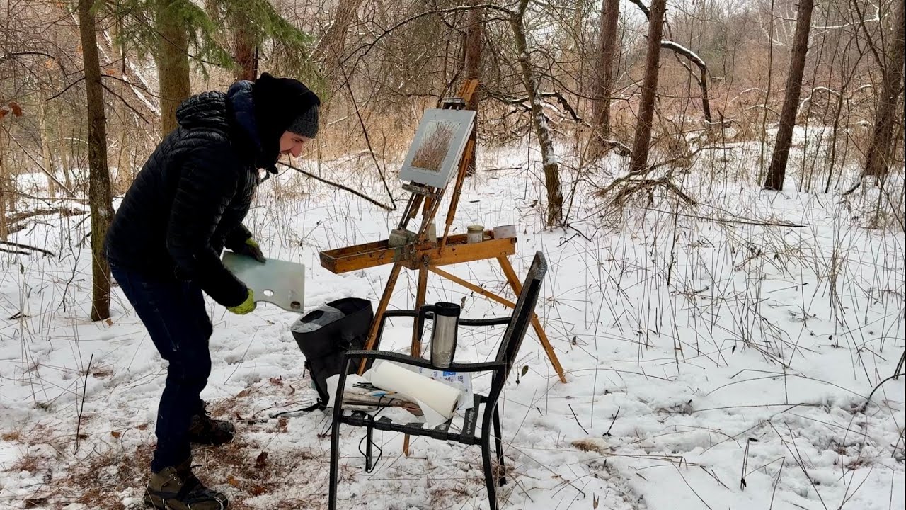 Plein Air Oil Painting | Wet on Wet on Wet