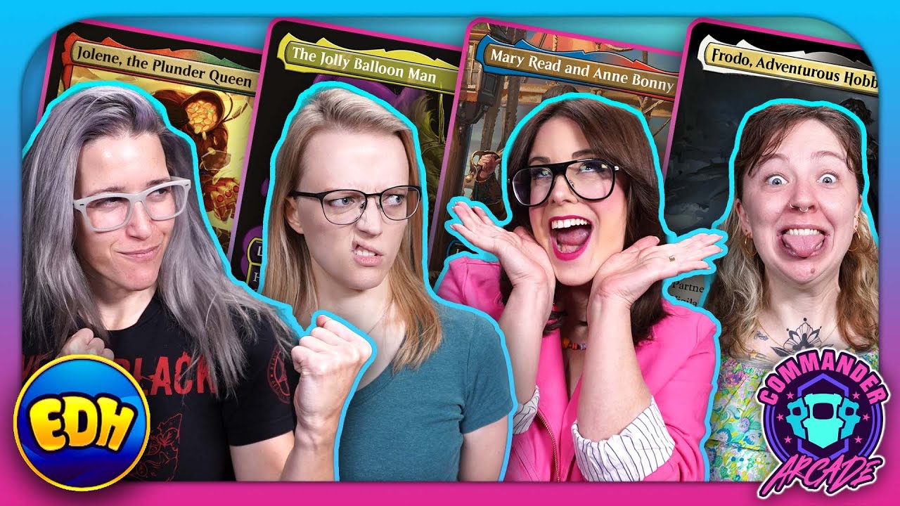 GLHF & @EDHijinks! 😂 Jolene v. Balloon Man v. Mary Read & Anne Bonny v. Frodo & Sam | Commander Game