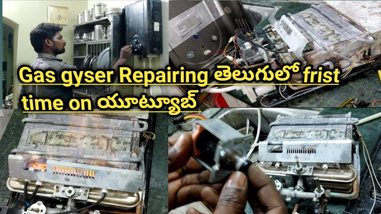 Gas gyser repairing in telugu||Gas gyser not working full video frist time on youtube#jdelectricals
