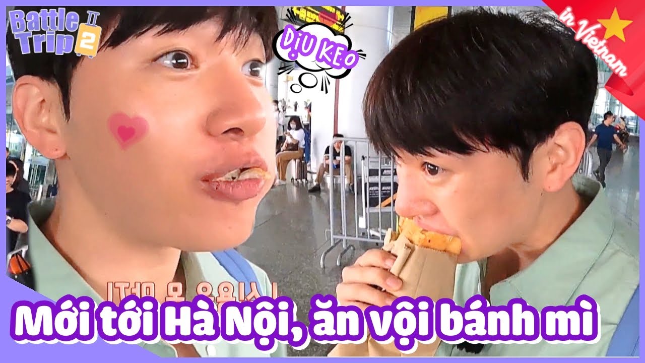 VIETSUB|MeloMance Minseok mới xuống Nội Bài đã phải làm tí bánh mì cho chắc dạ|230804 KBS WORLD TV