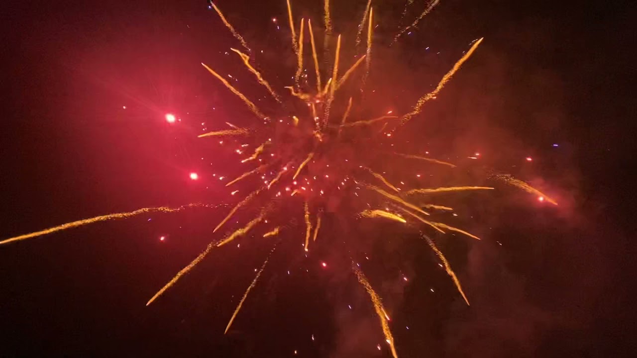 Relentless Hallmark Compound Firework UK FOOTAGE