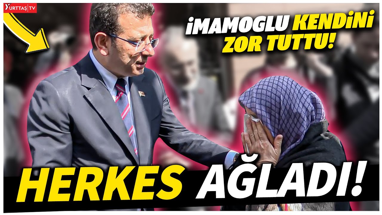 İmamoğlu Ağlamamak İçin Kendini Zor Tuttu!  