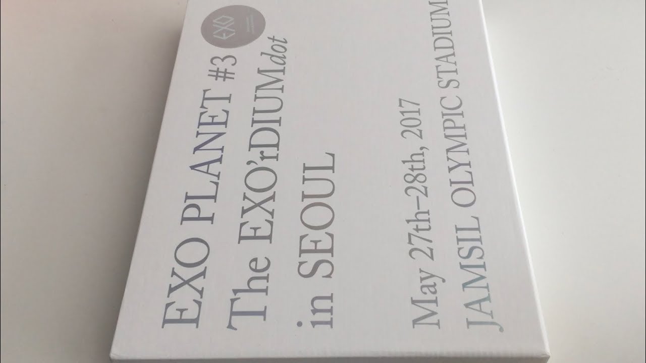 [Unboxing] EXO'rDIUM dot in Seoul Live Album