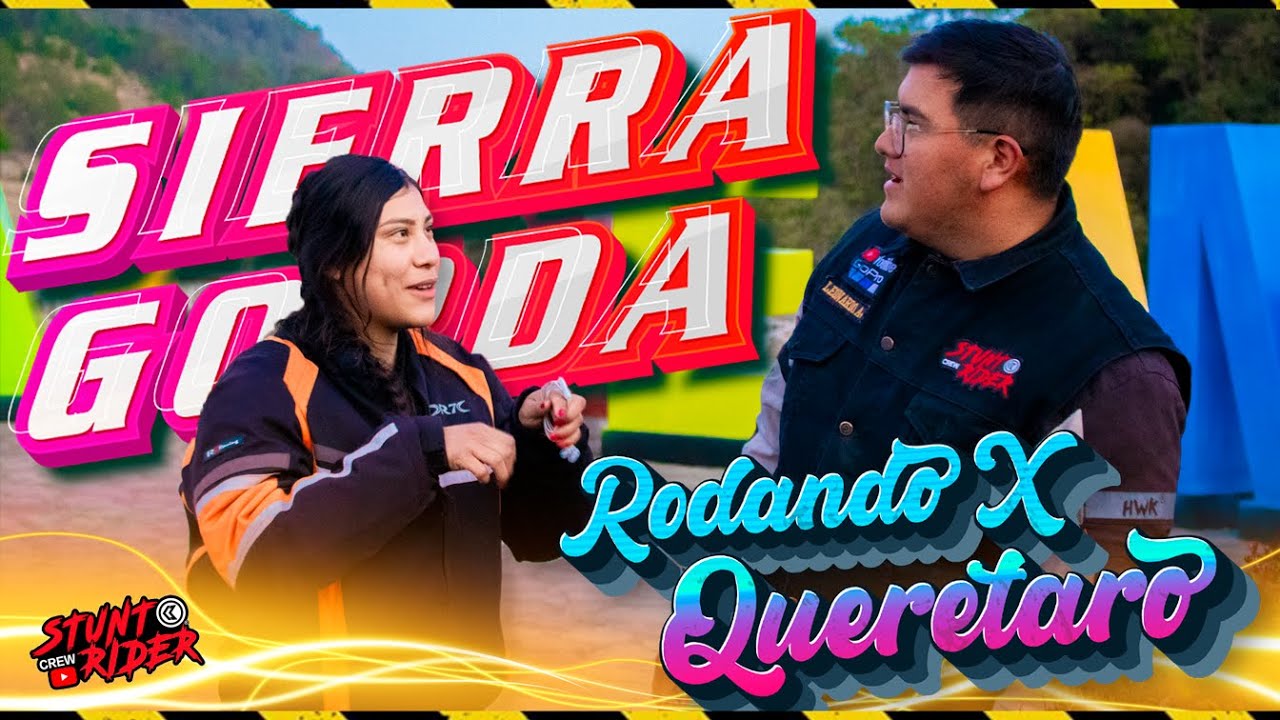 La MEJOR AVENTURA en moto de MI VIDA: recorriendo la SIERRA GORDA #StuntRidersmx
