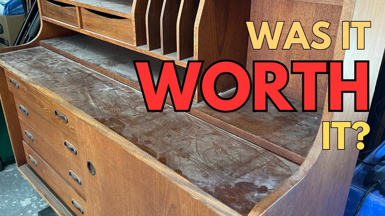 You won't believe your eyes TEAK RESTORATION!