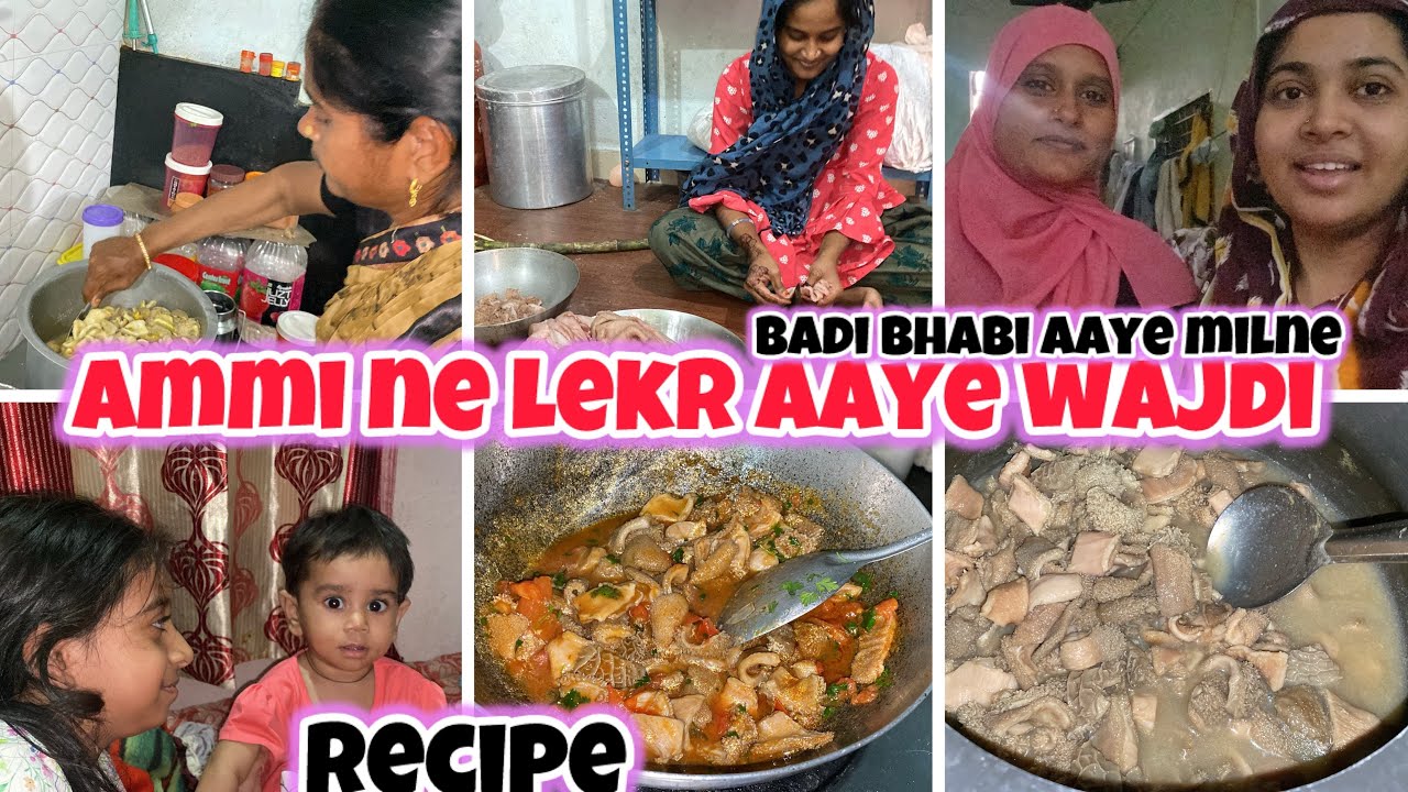 Ammi ne ye kya lekr aagye🥹badi bhabi aaye milne kaisa raha gaon me pura din 🥹