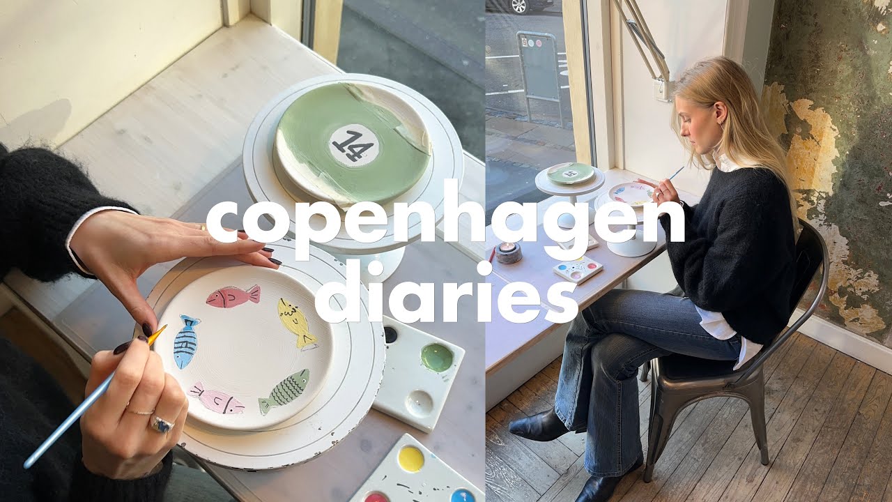 Копенгагенские дневники | Кофейное свидание, роспись керамики и болтовня grwm