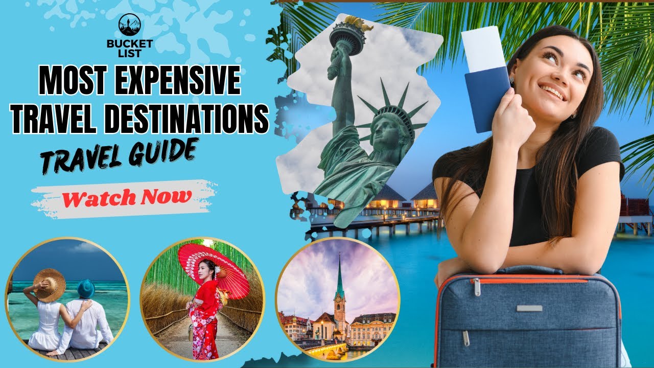 Most EXPENSIVE Travel Destinations in the World 2025