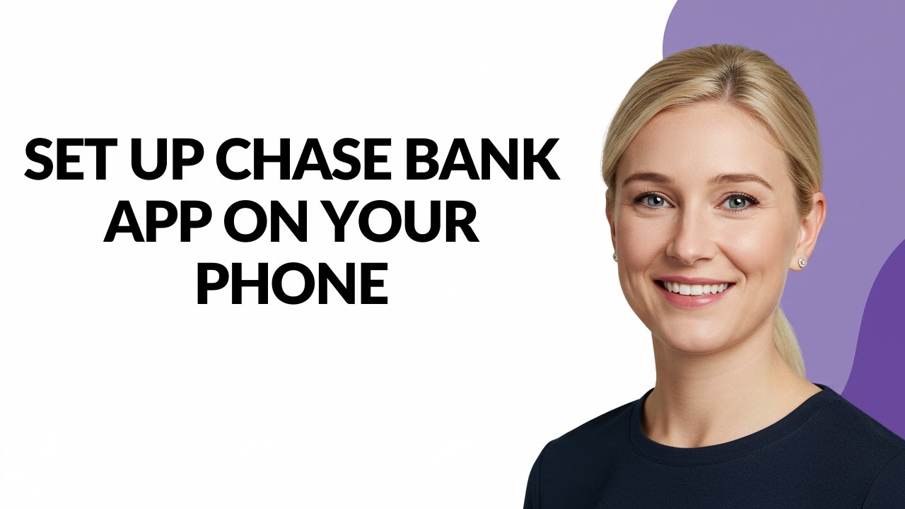 SET UP CHASE BANK APP ON YOUR PHONE - Julia'sTutorials