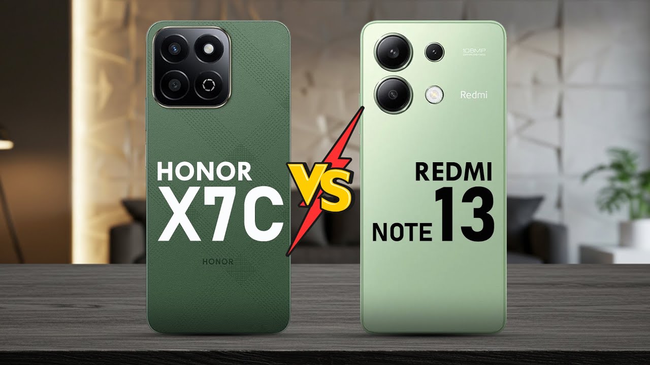 Honor X7C Vs Redmi Note 13