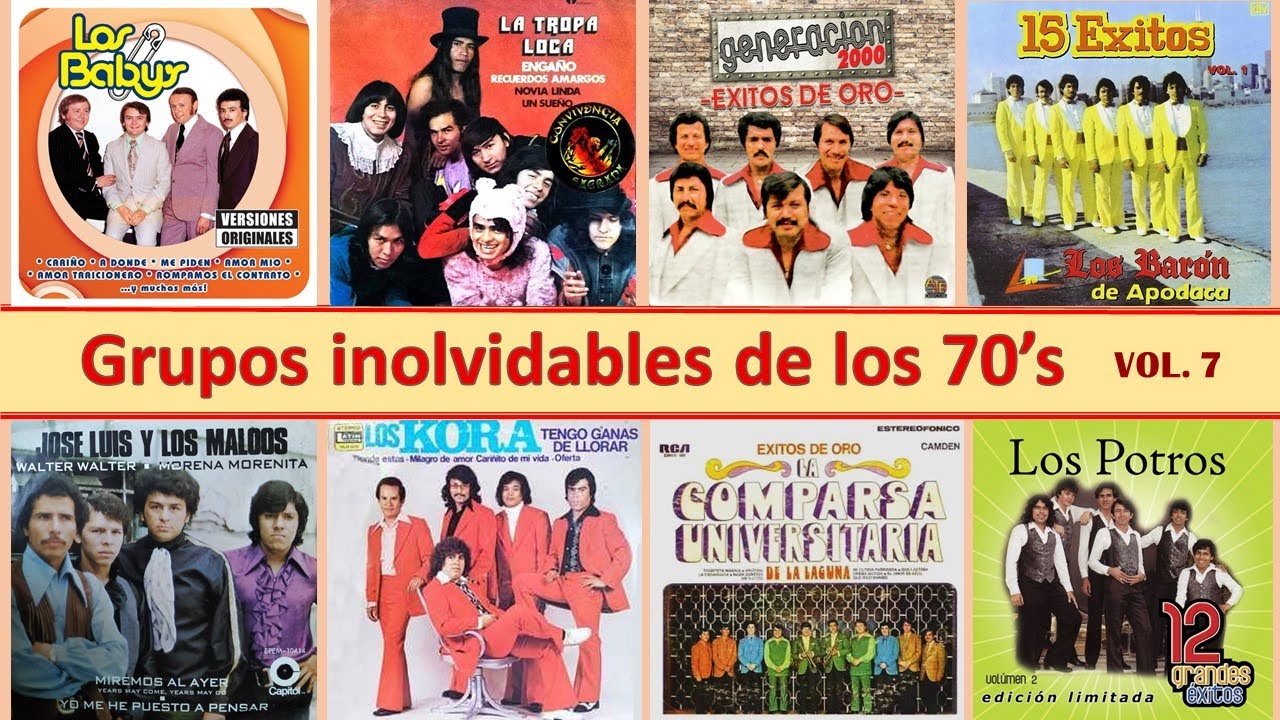Grupos inolvidables de los 70's Vol. 7