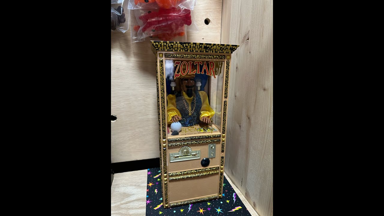 Zoltar Speaks Mini Fortune Teller Unboxing (Replica by New Wave Toys)