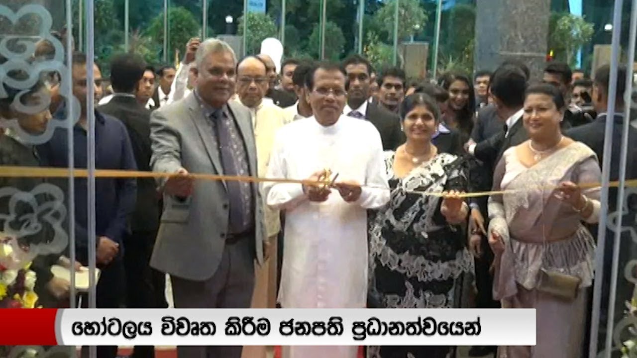 President declares open star class hotel in Nuwara Eliya