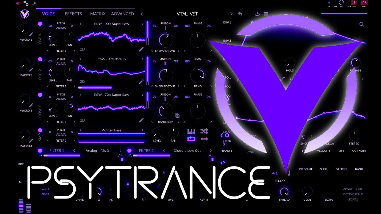 Psytrance Tutorial: Dark Atmosphere | Vital VST | Sound Design