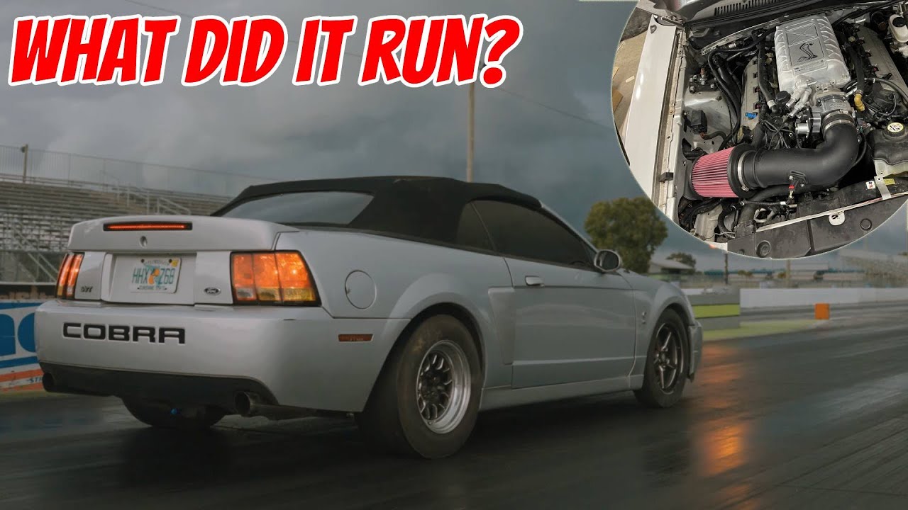 1st 2020 GT500 Swapped Coyote Swap Terminator 1/4 Mile Results
