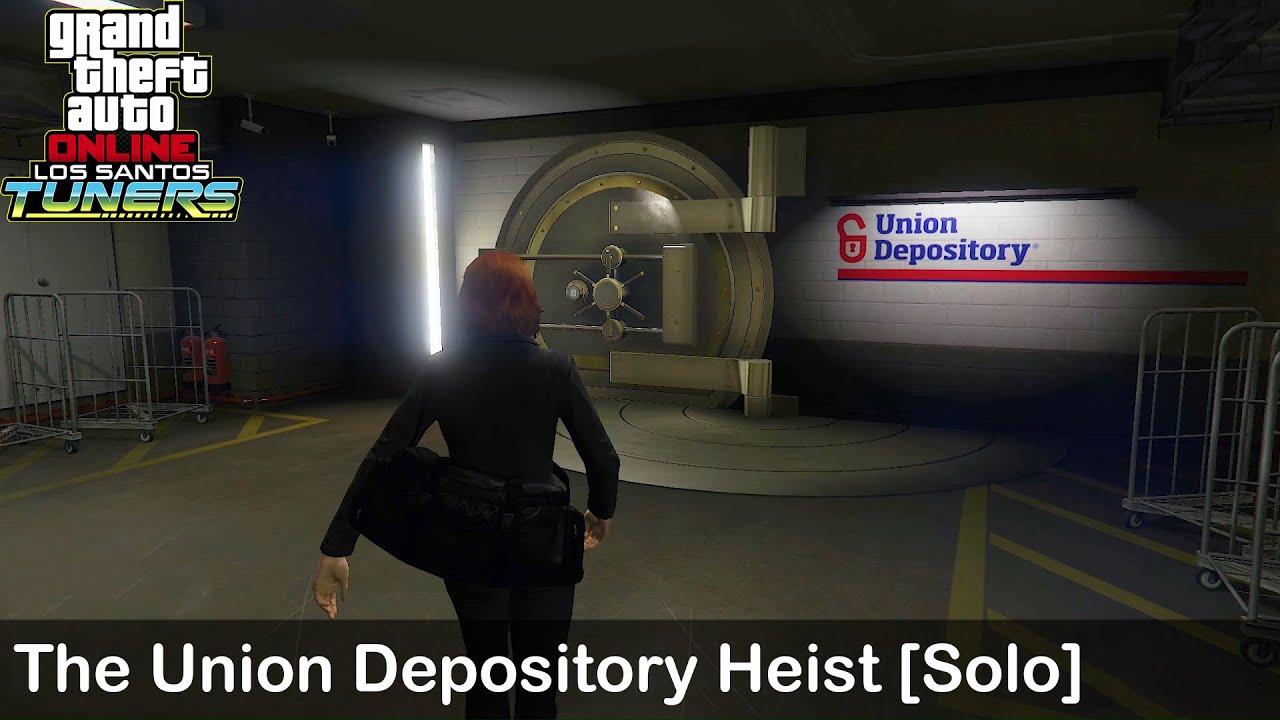 GTA Online Los Santos Tuners The Union Depository Heist [Solo]