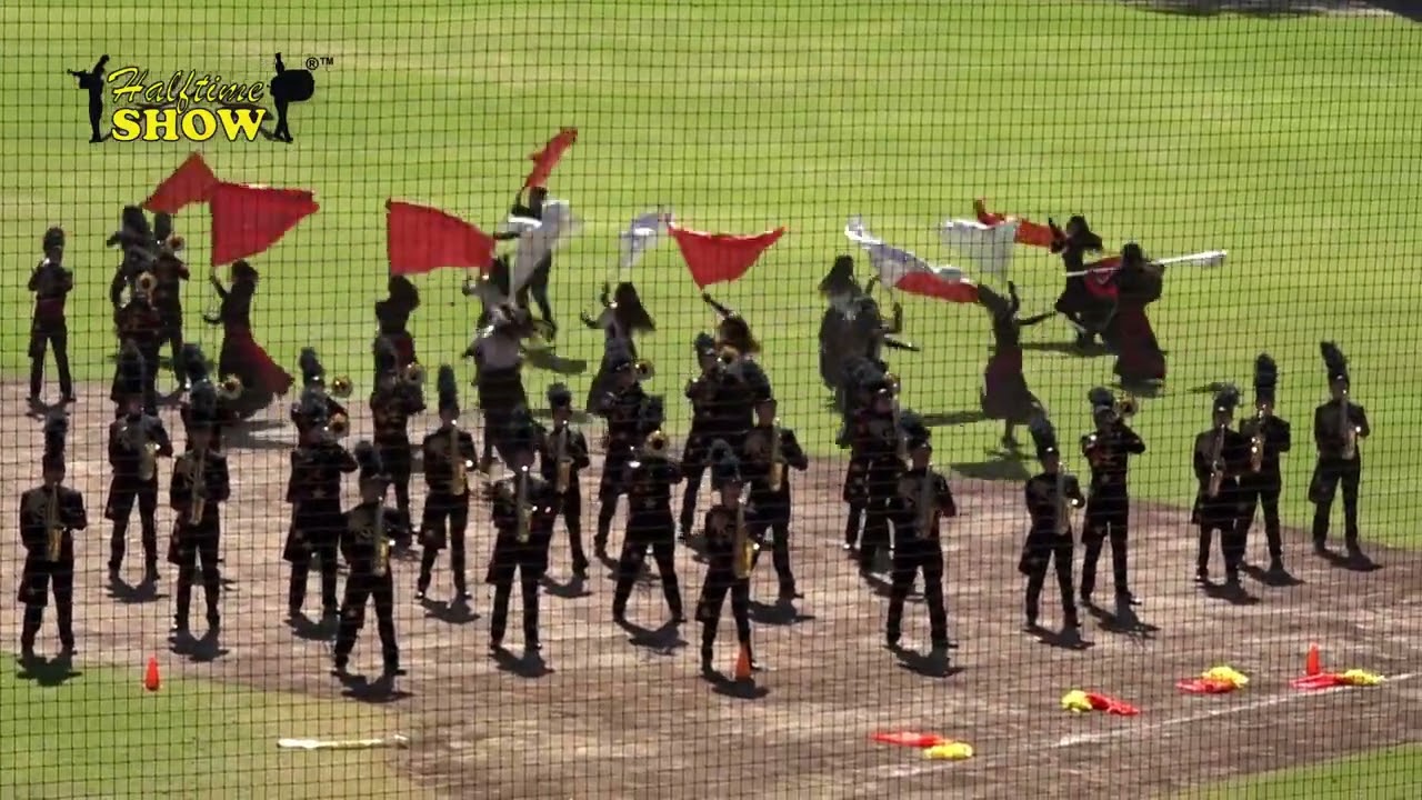 AGUILUCHOS MARCHING BAND (CENHCH) | Festival Estatal de Bandas PUEBLA 2024 (Full HD)