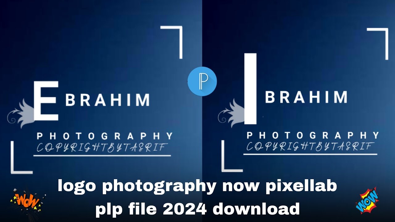 Now logo photography now pixellab plp file pixellab Logo professional logo  2024 ( IBRAHIM EDITOR )