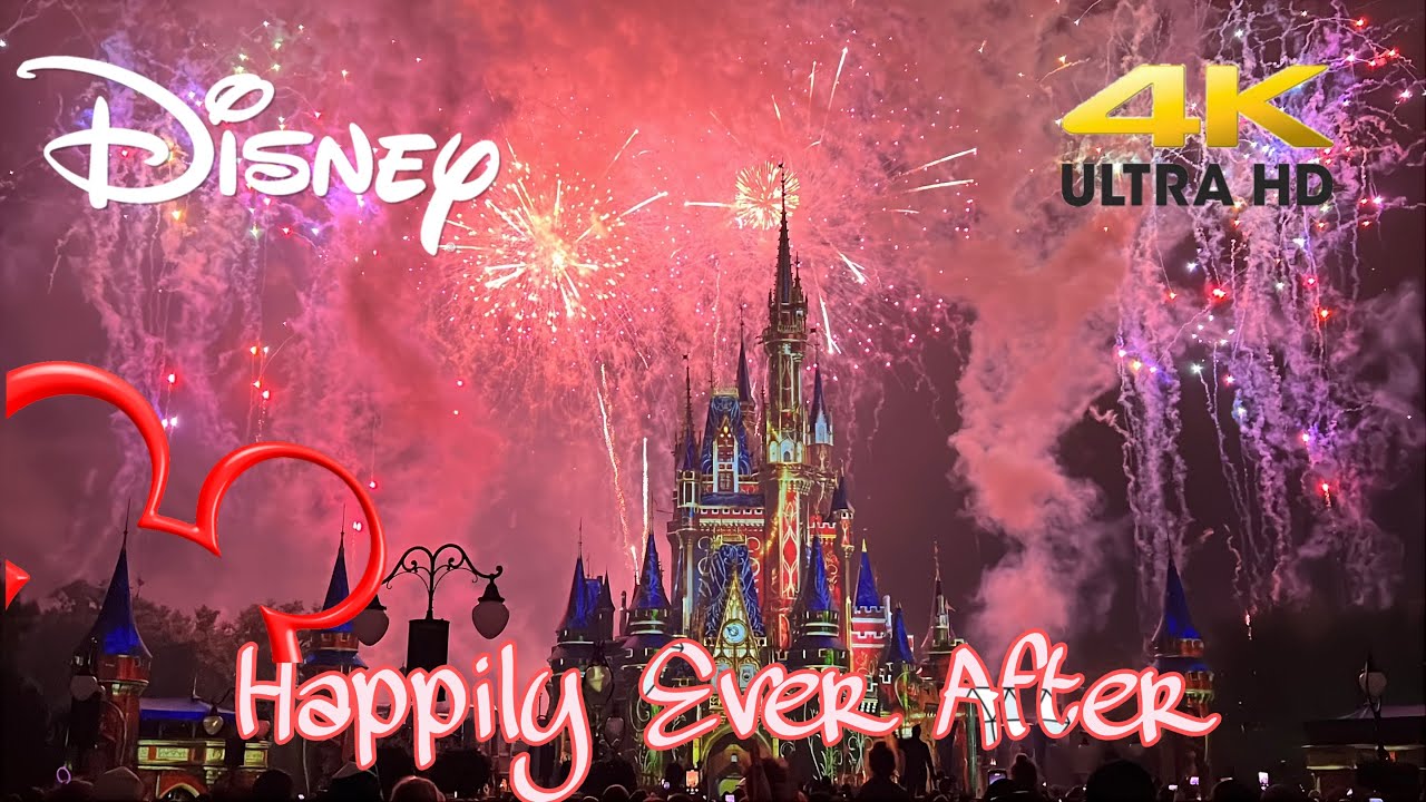 Magic Kingdom &ldquo;Happily Ever After&rdquo; Fireworks show | Spring Break 2026 | Disney World Florida 