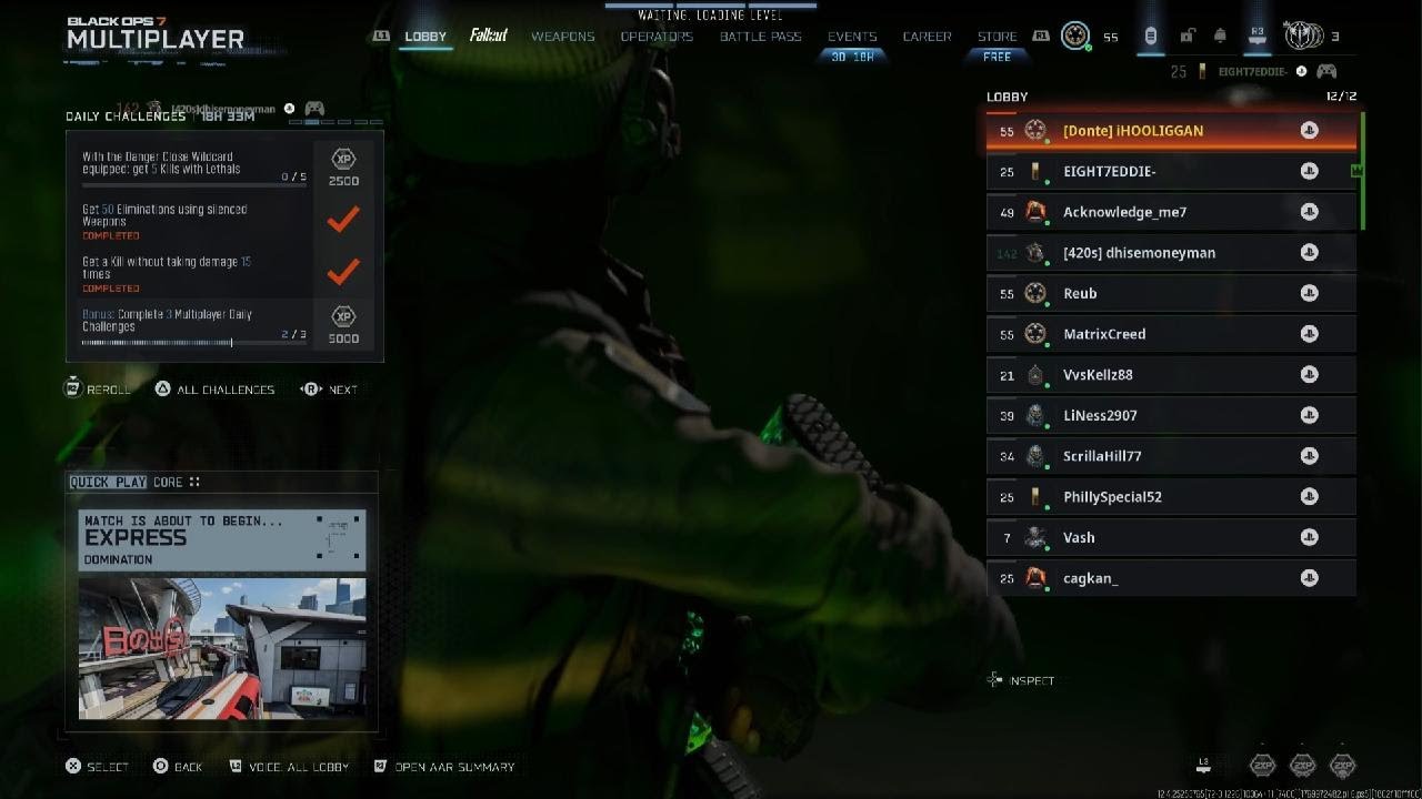 98-7 on Express w/ Carbon 57 ☢️NUKE☢️