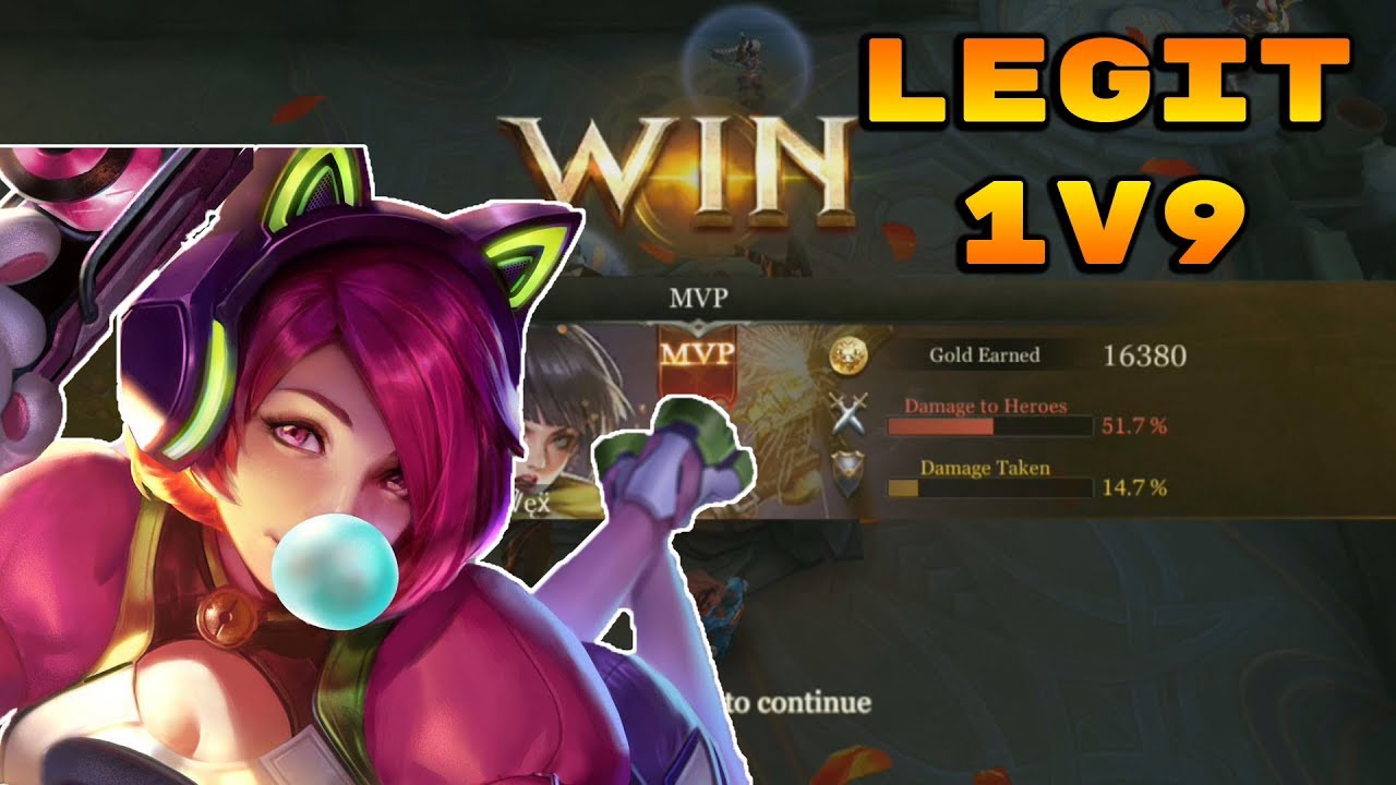 51% TEAM DAMAGE VIOLET! THIS IS UNBELIEVABLE - Arena of Valor Violet Gameplay #3