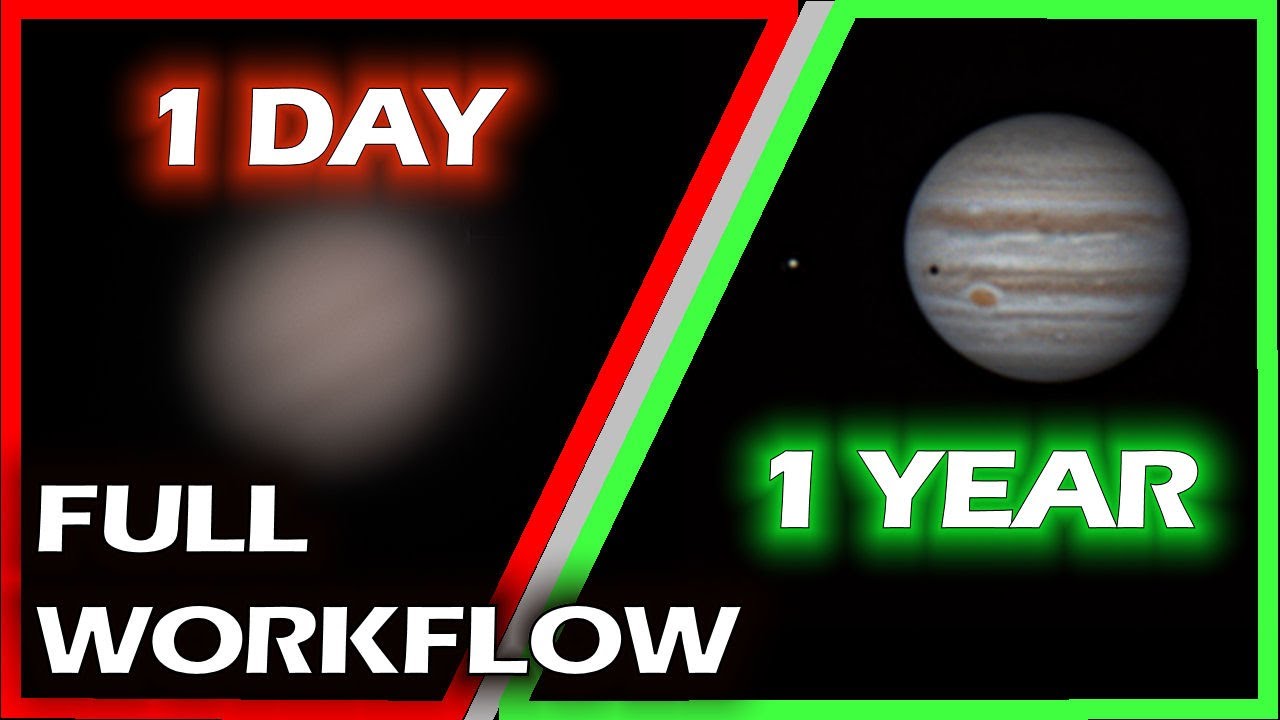 Planetary Astrophotography: My Workflow to get Pro Results with Beginner Gear