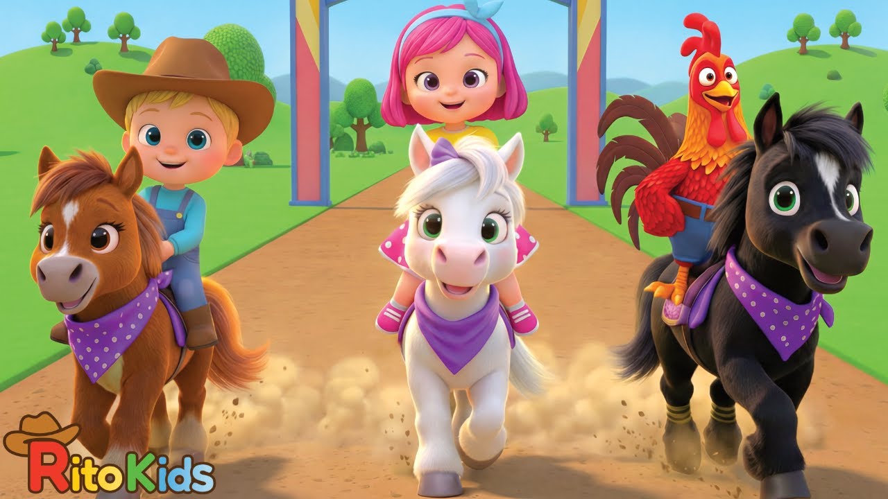 Arre Cavalinho Passa! 🐎 | Cantigas Animadas para Crianças