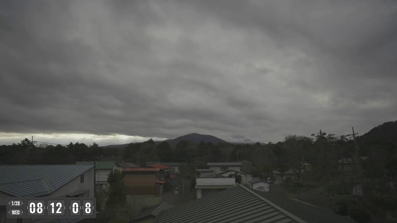 流星の富士山ライブカメラで星空観察！Meteor starry night Mount fuji live camera!