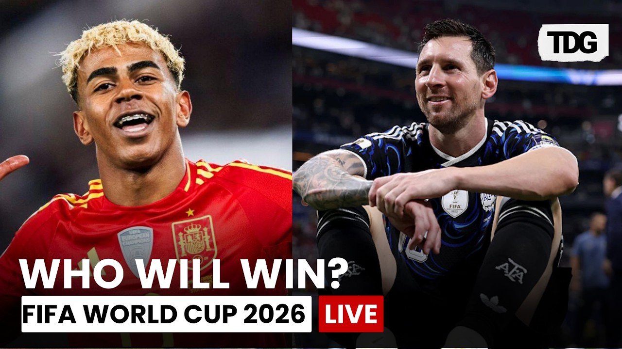 WATCH LIVE: Who Will Lift the FIFA World Cup 2026 Trophy? | Spain vs Argentina LIVE