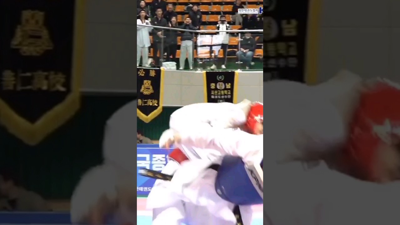 Head shot 🔥 . . . #taekwondogirls #taekwondotraining #taekwondotime   #taekwondoteam