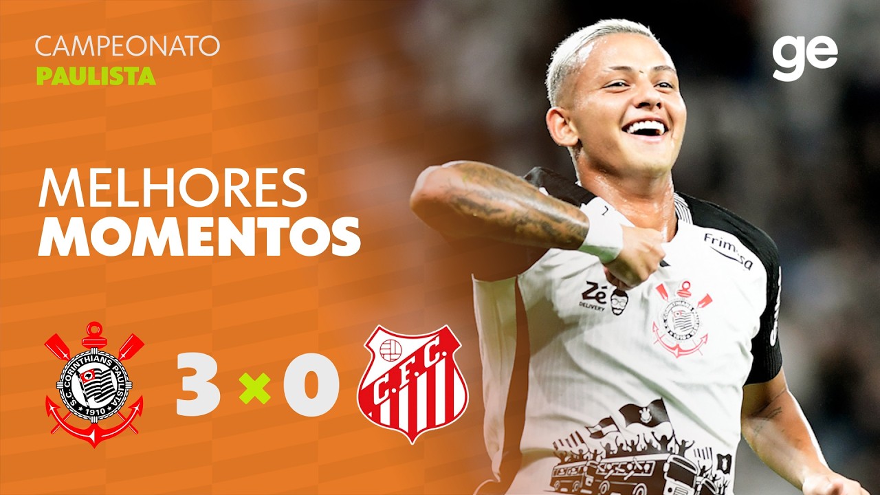 CORINTHIANS 3 X 0 CAPIVARIANO  | MELHORES MOMENTOS | 6&ordf; RODADA PAULISTA 2026 | ge.globo