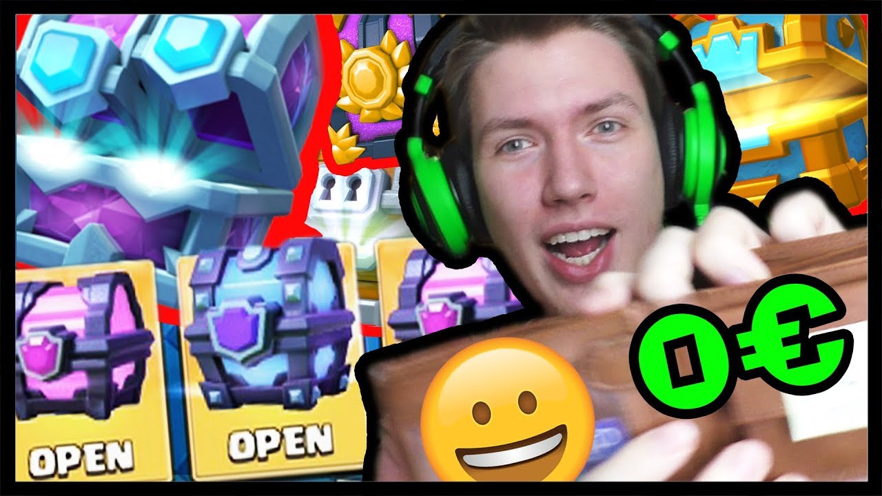 OTVÁRAM CHESTKY ZA 0€!! - Clash Royale #94