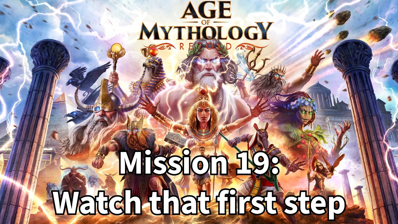 Age of Mythology Retold | Mission 19: Watch that first step | Hard Difficulty Playthrough