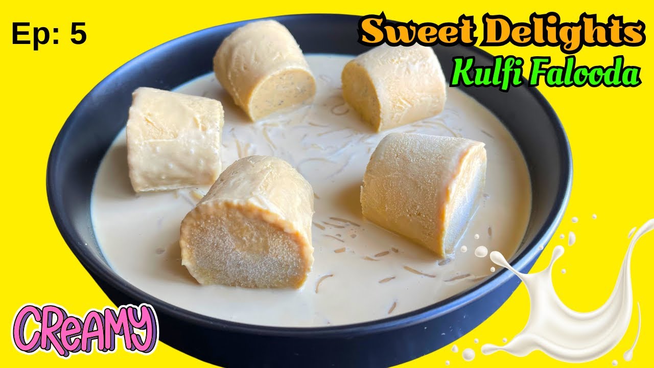 The Most Tasty Dessert that Melts in Your Mouth | Quick and Easy Kulfi Falooda Recipe