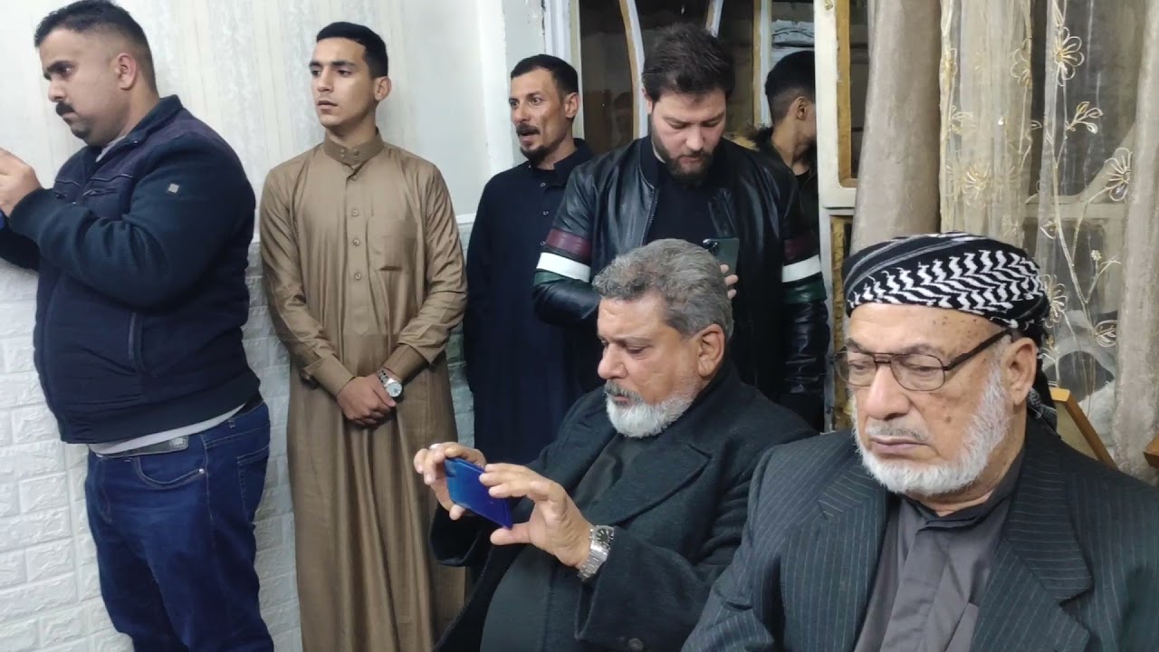 التكيه السيد رعد السيد محمود النعيمي في الاعظميه قصيده رحل شيخ النعيم وقصيده الله الله ربنا ياهو