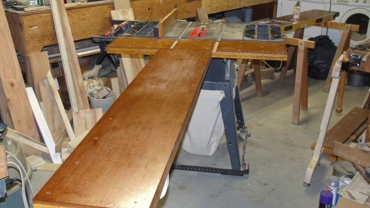 Universal Outfeed Table Extensions