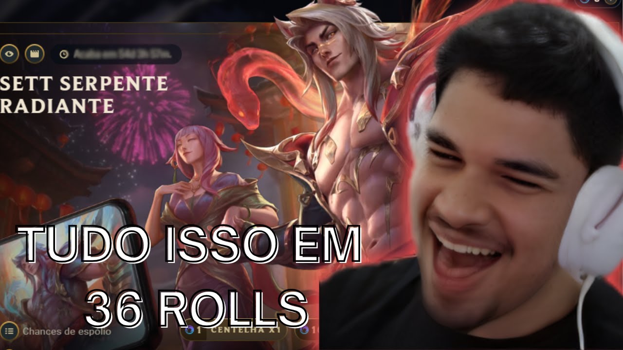 PEGANDO A NOVA SKIN GACHA DO SETT E +