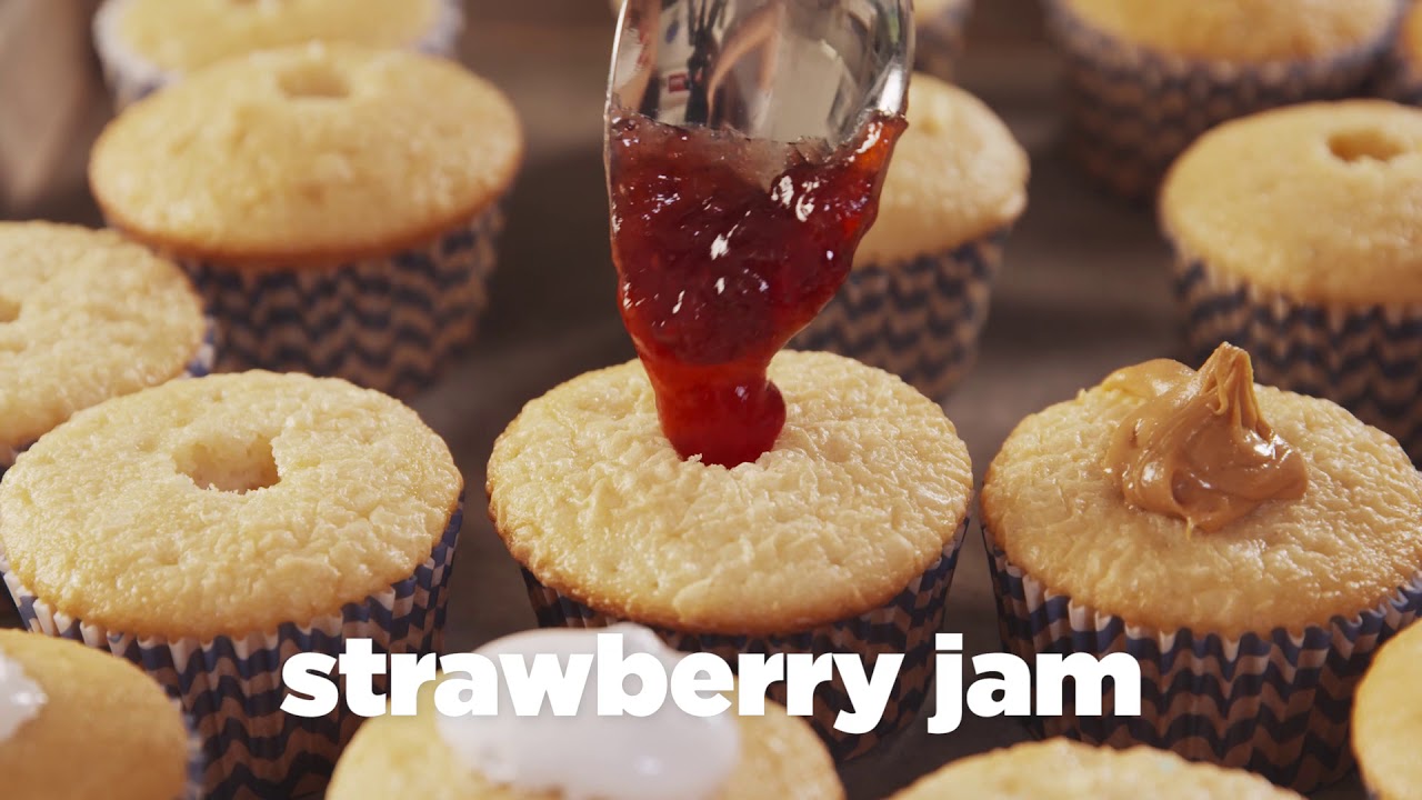 Surprise-Inside Cupcakes with Kayla Maisonet | Delish