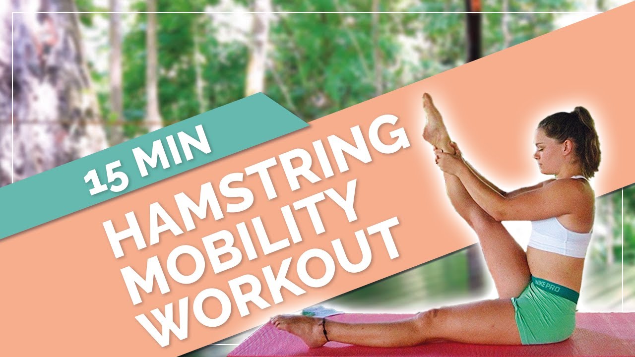 15MIN Beinrückseite dehnen I Hamstring Mobility Workout I Beinbeweglichkeit verbessern