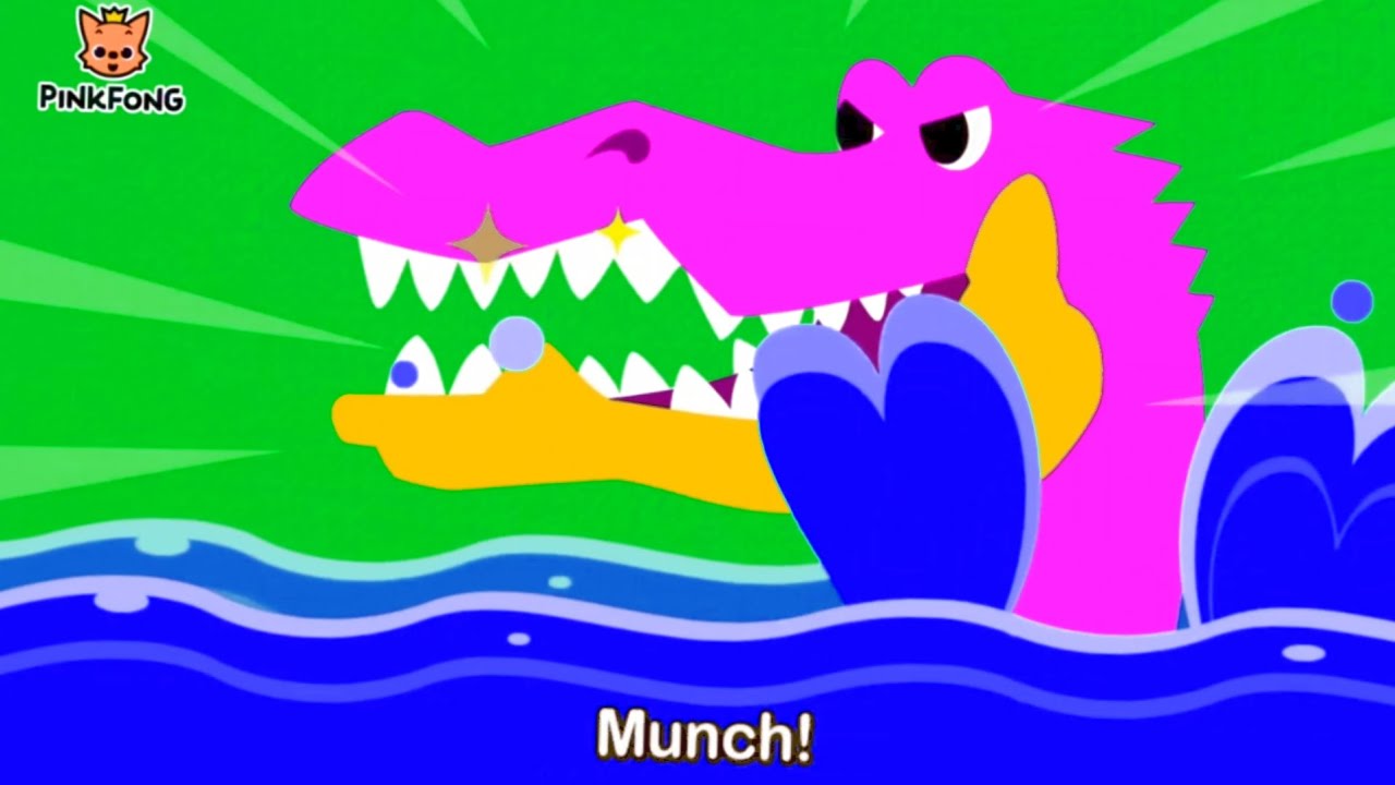 Spinosaurus Comes to Life! 🦖 | Pinkfong Dinosaur Nursery Rhyme Remix (GamaVision Effect)