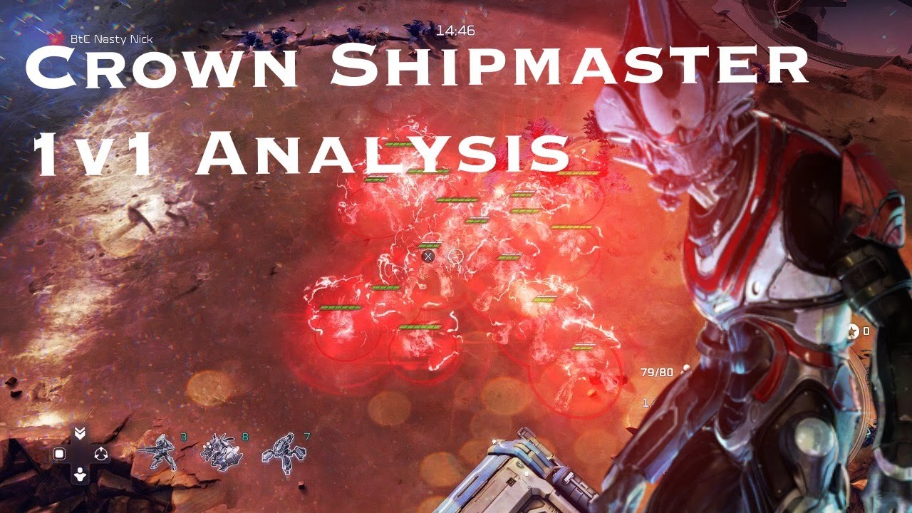 Halo Wars 2: Shipmaster is King! - 1v1 Analysis